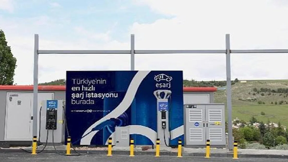 Eşarj, Türkiye'nin En Hızlı Şarj İstasyonunu Kurdu