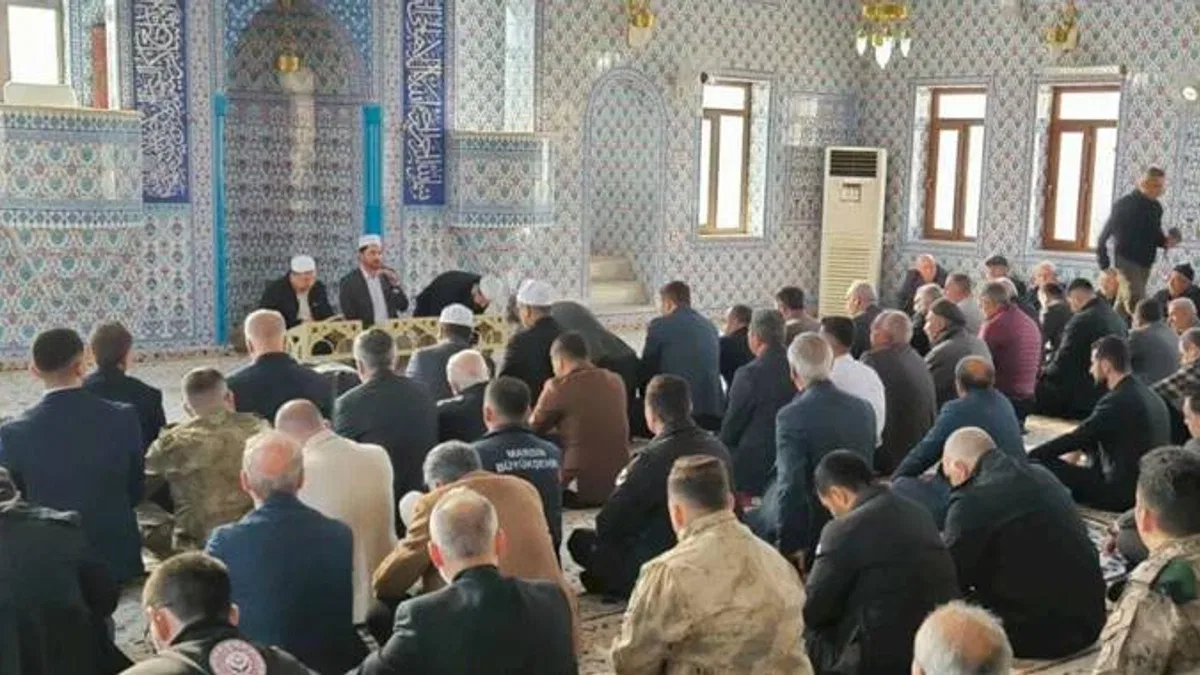 Mardin'de Pençe Kilit gazisinden şehit silah arkadaşlarına mevlit