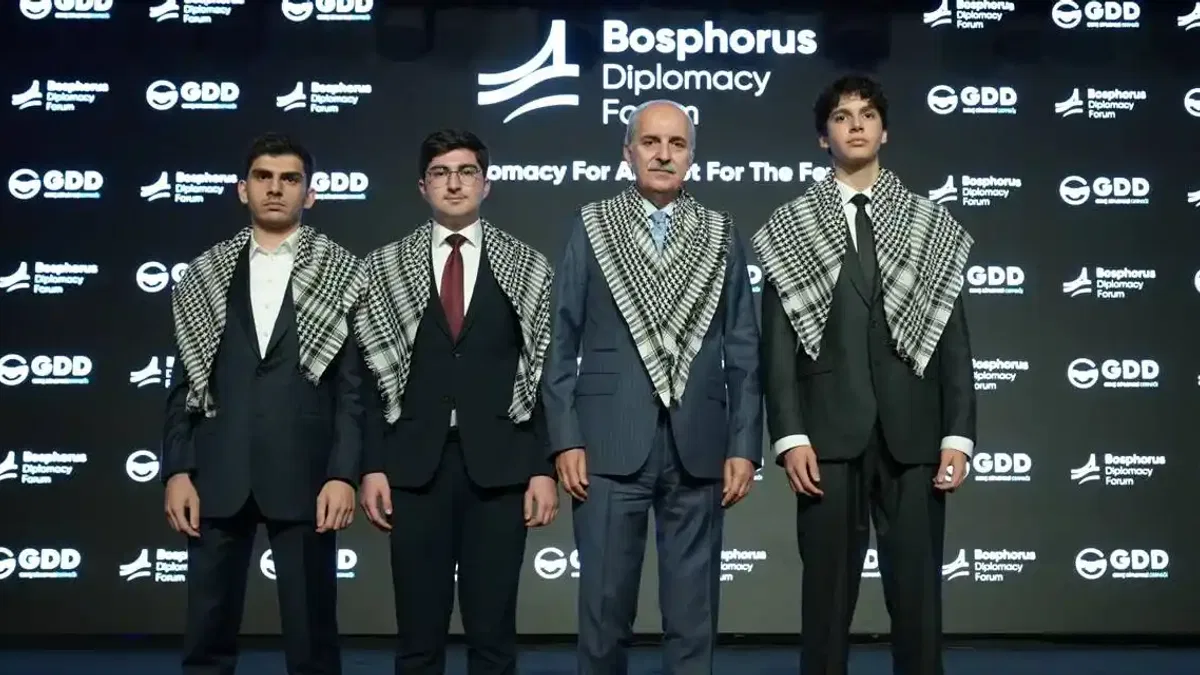 Bosphorus Diplomasi Forumu, Meclis Başkanı Kurtulmuş'un katılımıyla tamamlandı