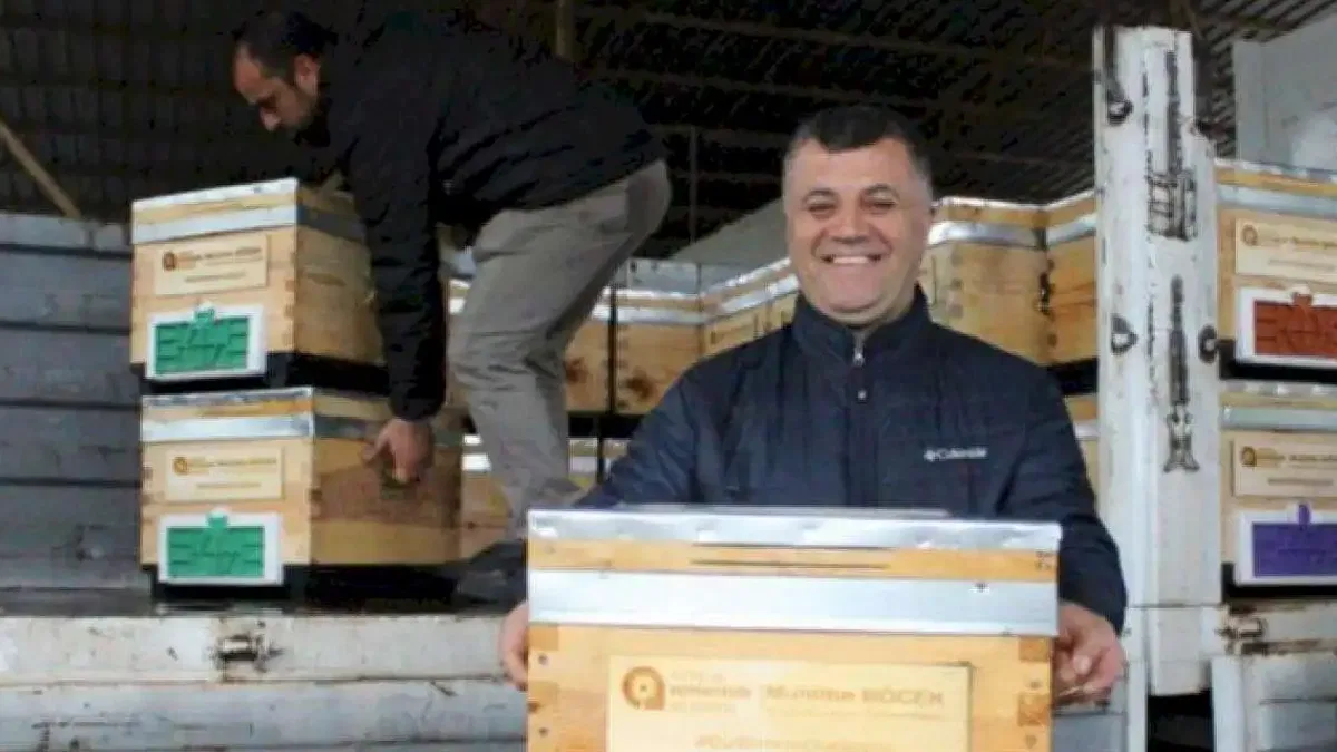 Arıcıların kovan sevinci