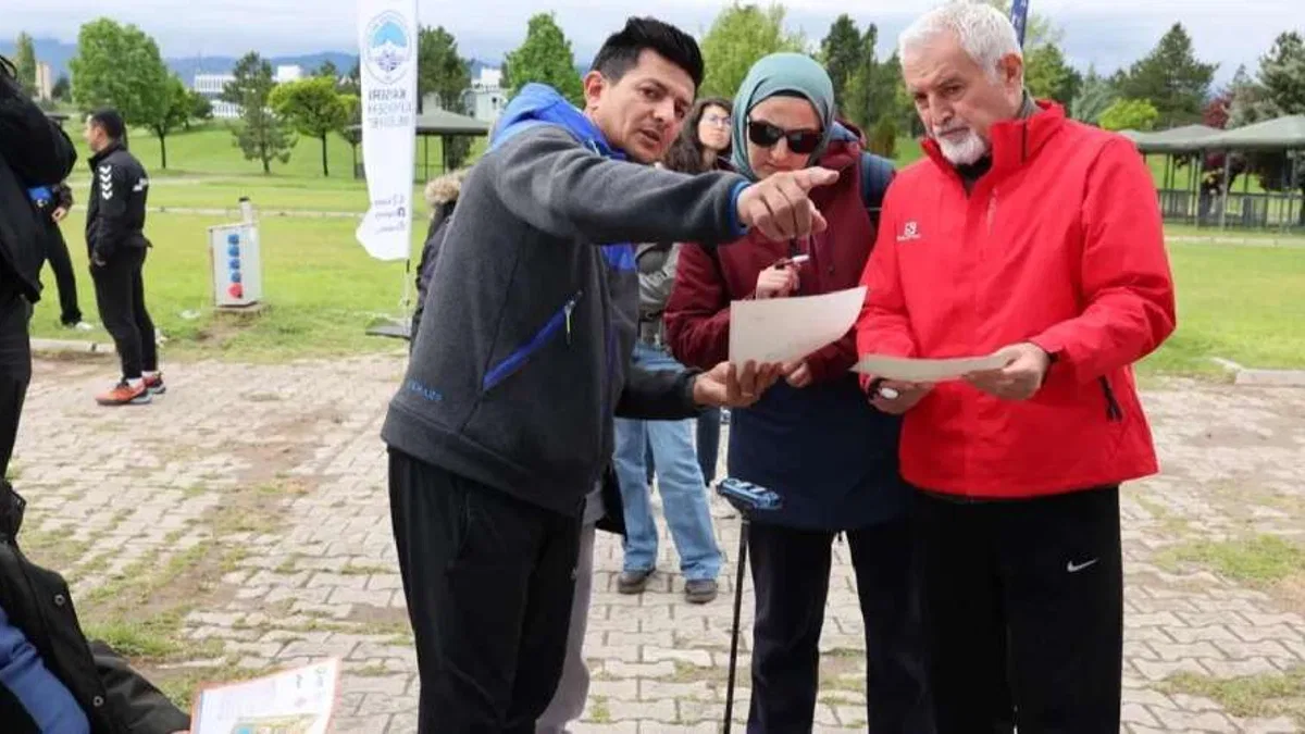 Kayseri Büyükşehir'den oryantiring heyecanı