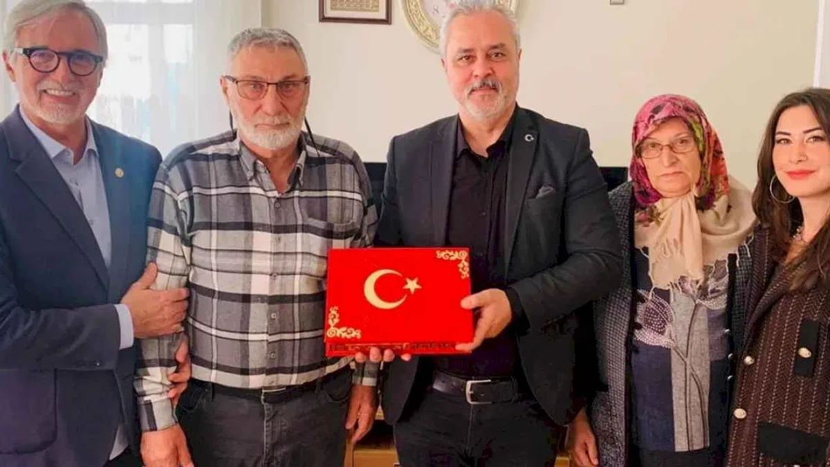 İzmit Derince'de Kıbrıs gazilerine anlamlı ziyaret