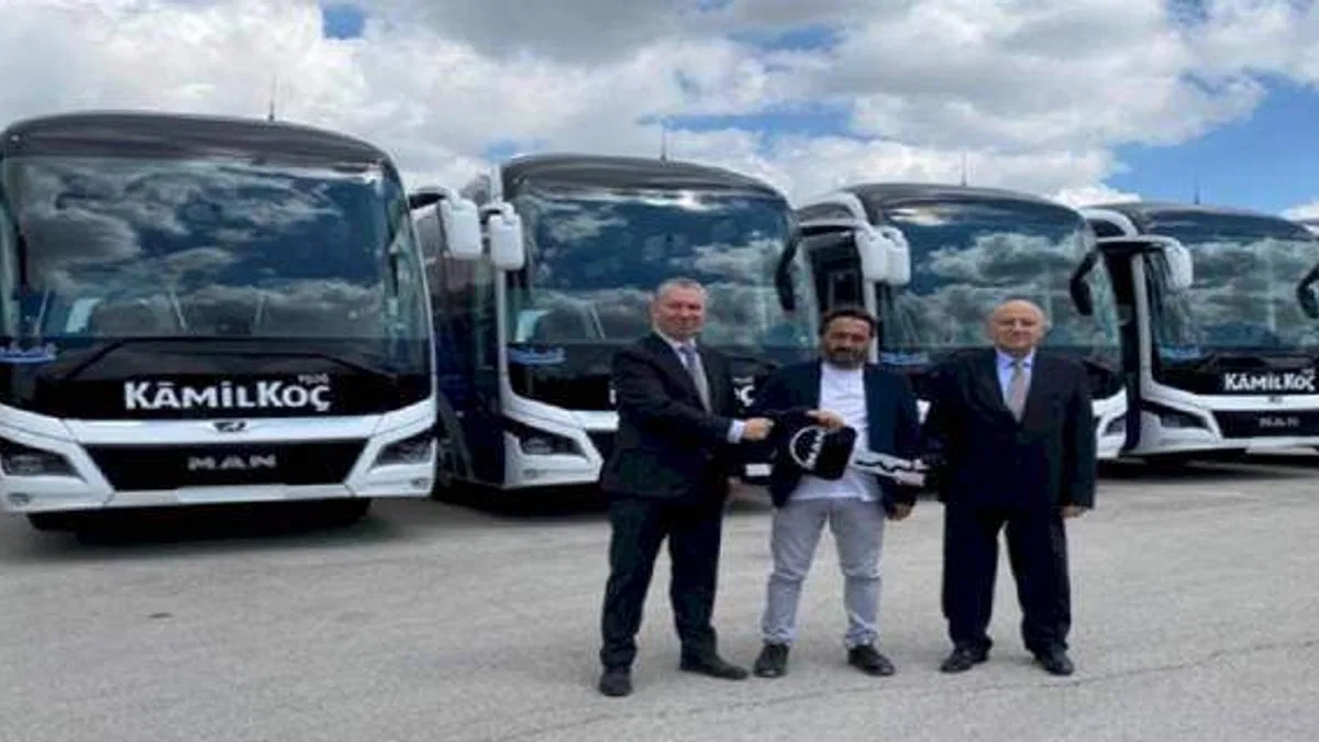 MAN otobüs teslimalatlarını sürdürüyor