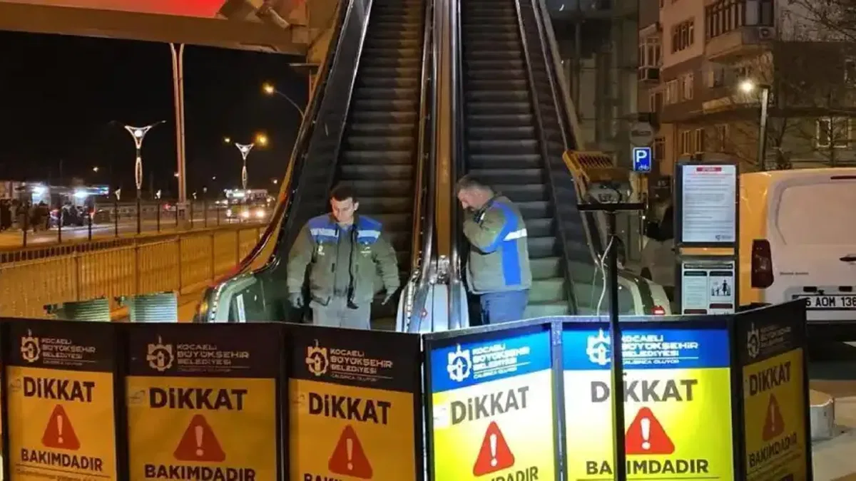 Kocaeli'de asansör ve yürüyen merdivenlere sıkı takip