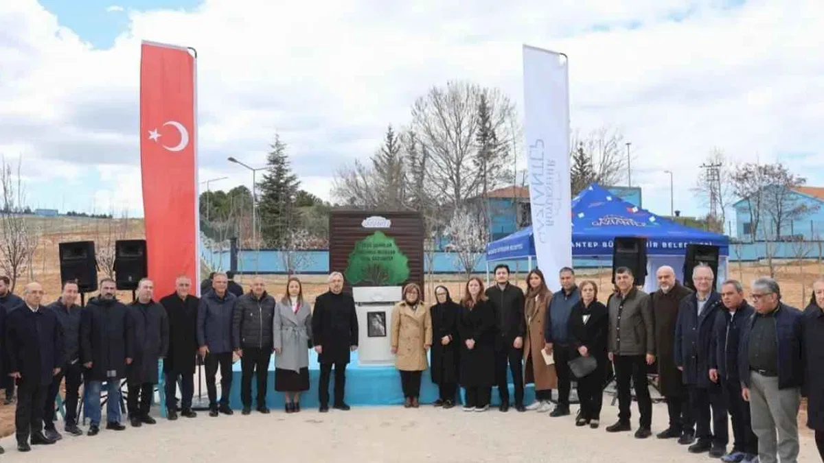 Gaziantep Büyükşehir, 330 bin metrekare alanı ağaçlandırdı