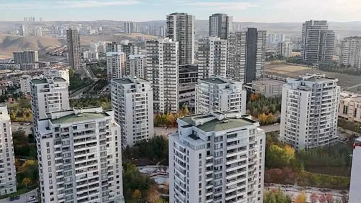 Ankara'da konut satışları ilk kez azalma gösterdi.. İşte Ankara'nın ilçe bazı konut satışları