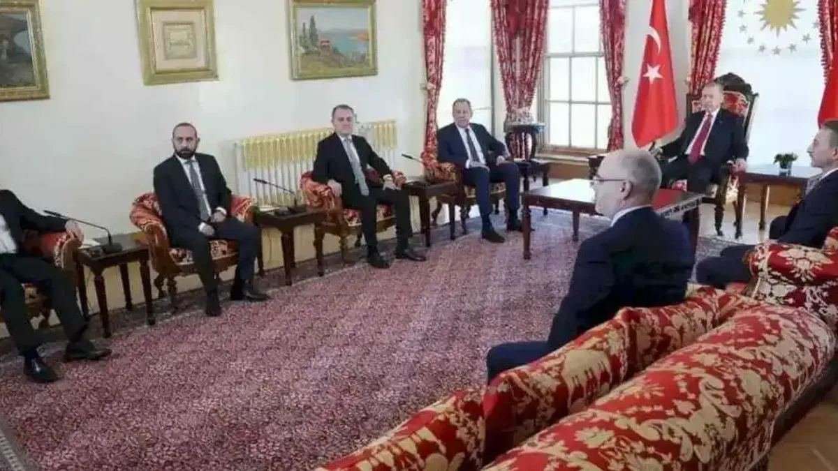 Cumhurbaşkanı Erdoğan, 4 ülkenin Dışişleri Bakanlarını kabul etti
