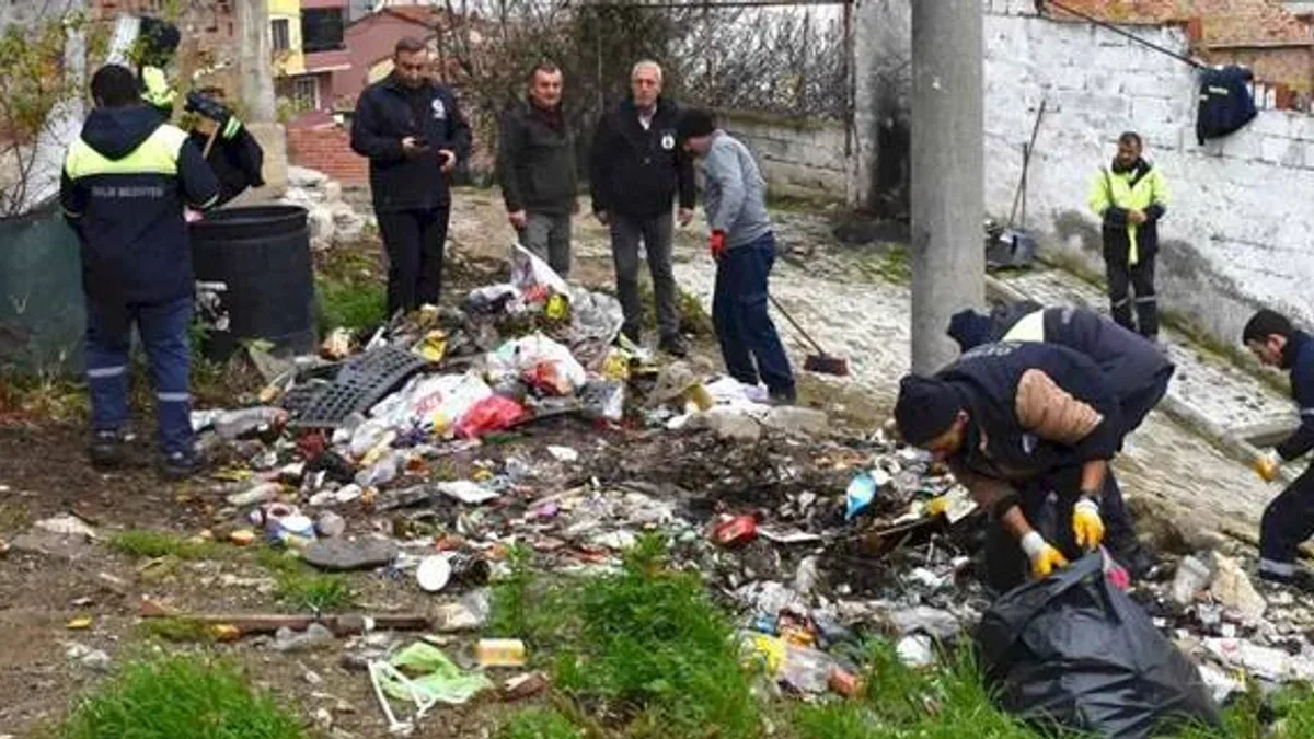Bursa Gemlik'te kapsamlı temizlik