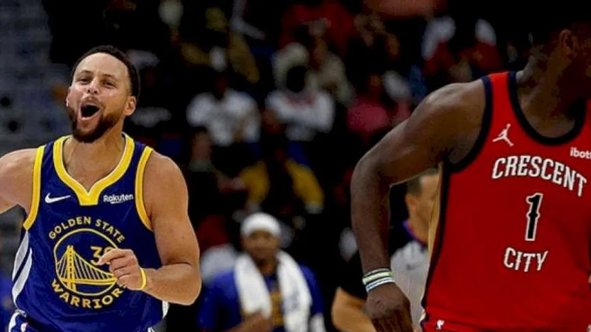 Stephen Curry coştu Golden State Warriors kazandı!