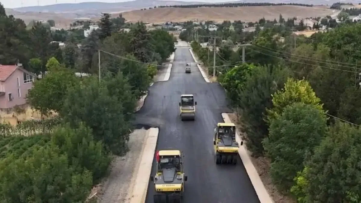 Eskişehir'de Keskin Mahallesi yeni yoluna kavuşuyor