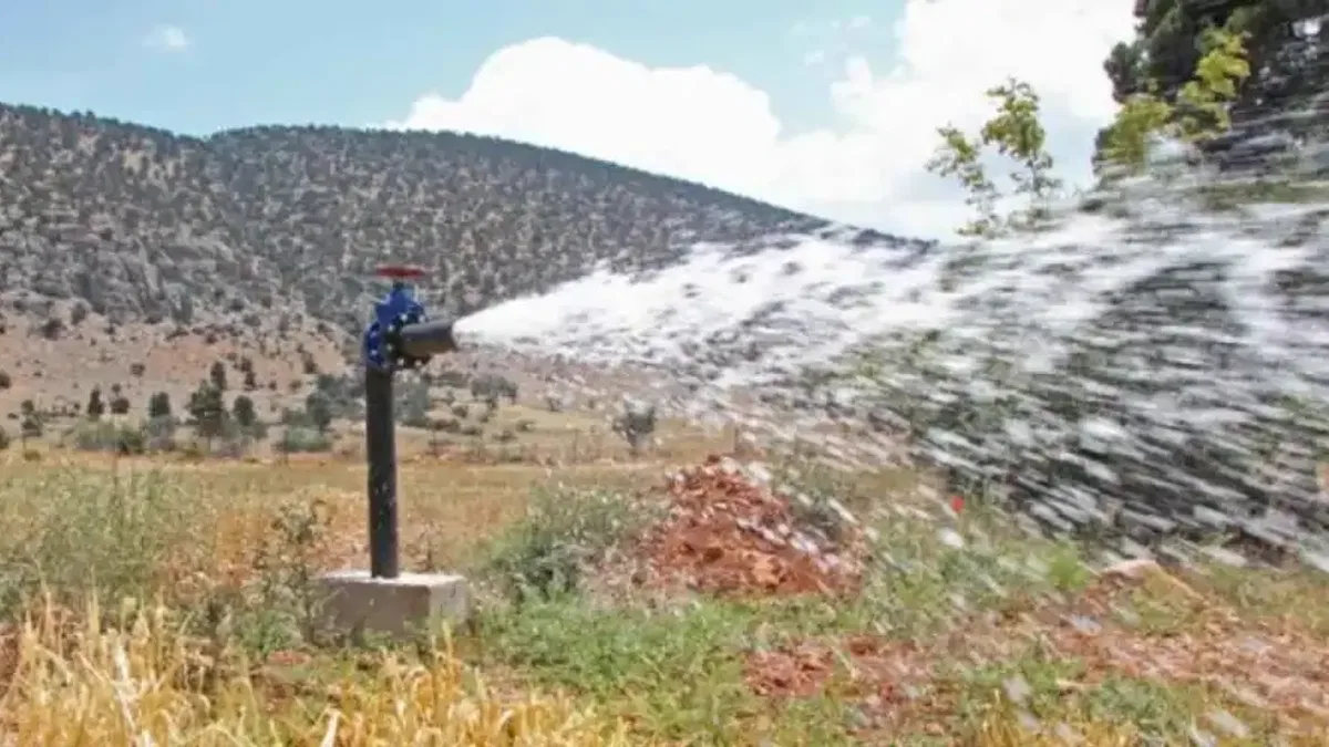 Arıtmayla kurak topraklar hayat buldu