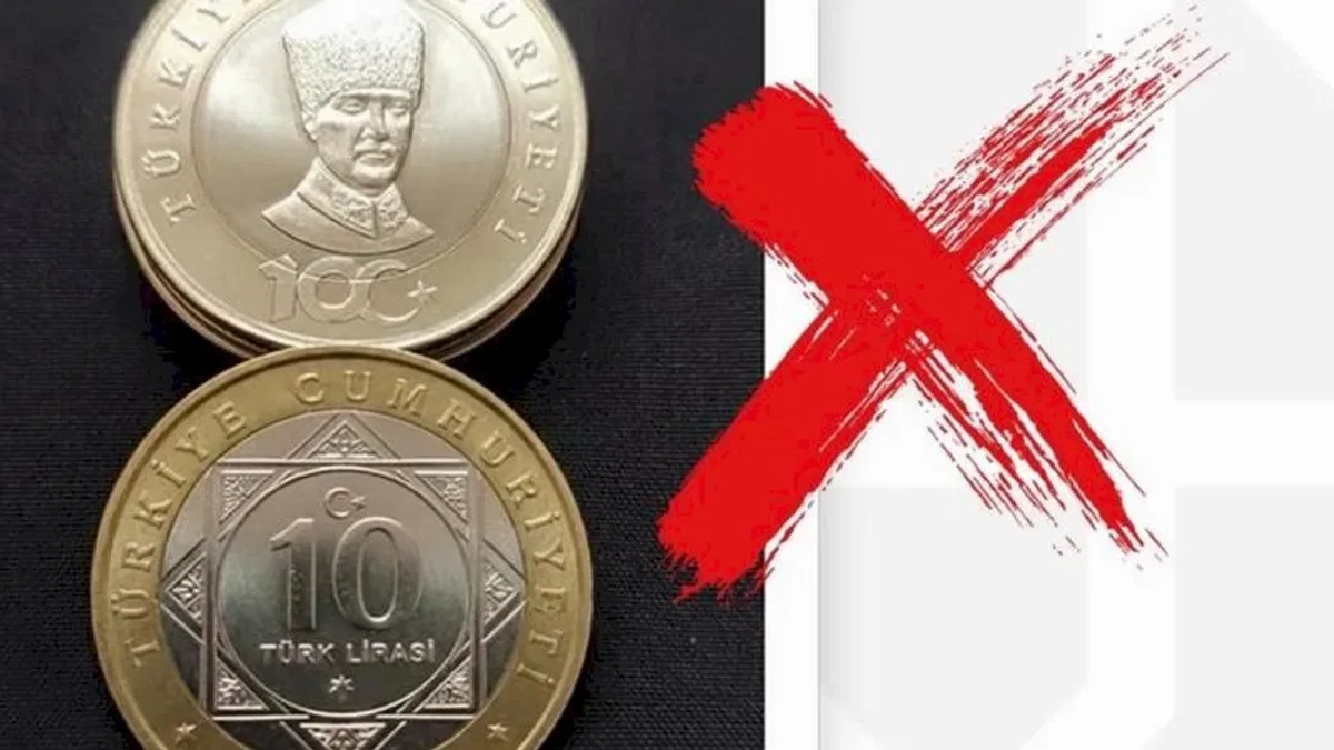 10 TL'lik madeni para uyarısı!