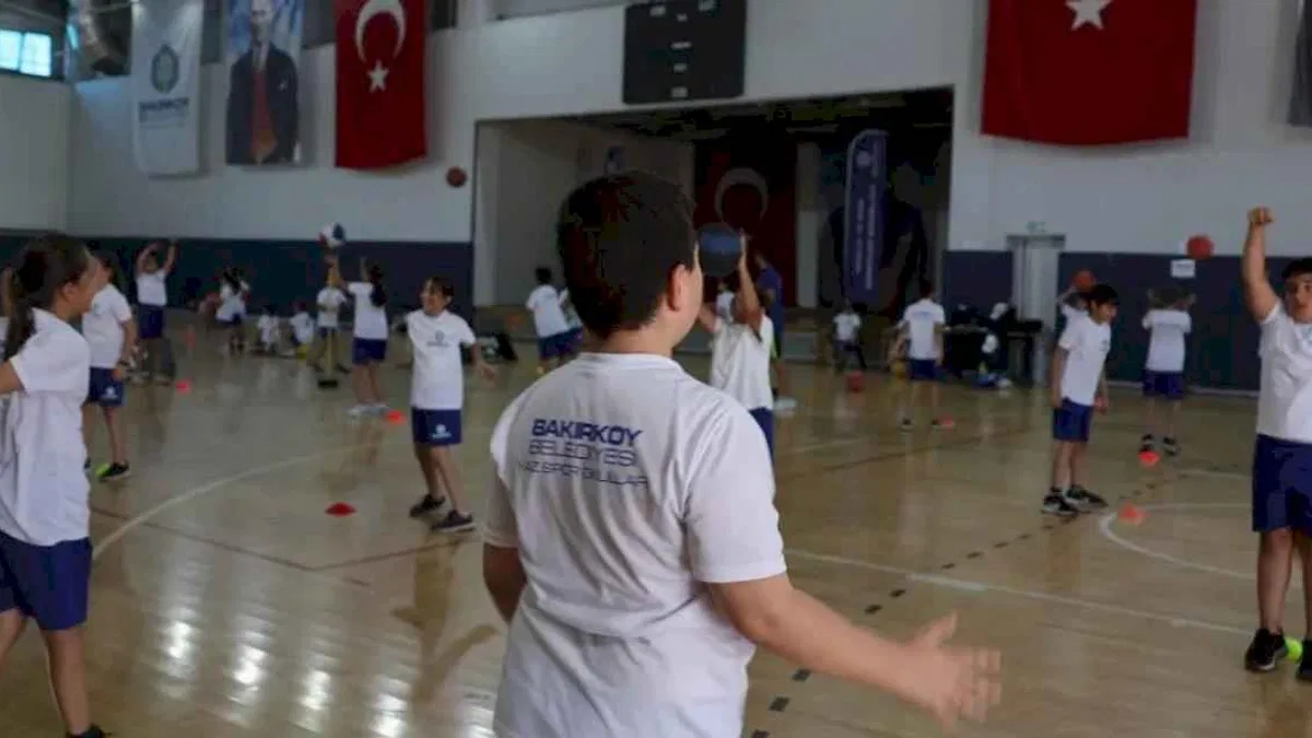 Bakırköylü çocuklar yaz boyunca spora doyacak!
