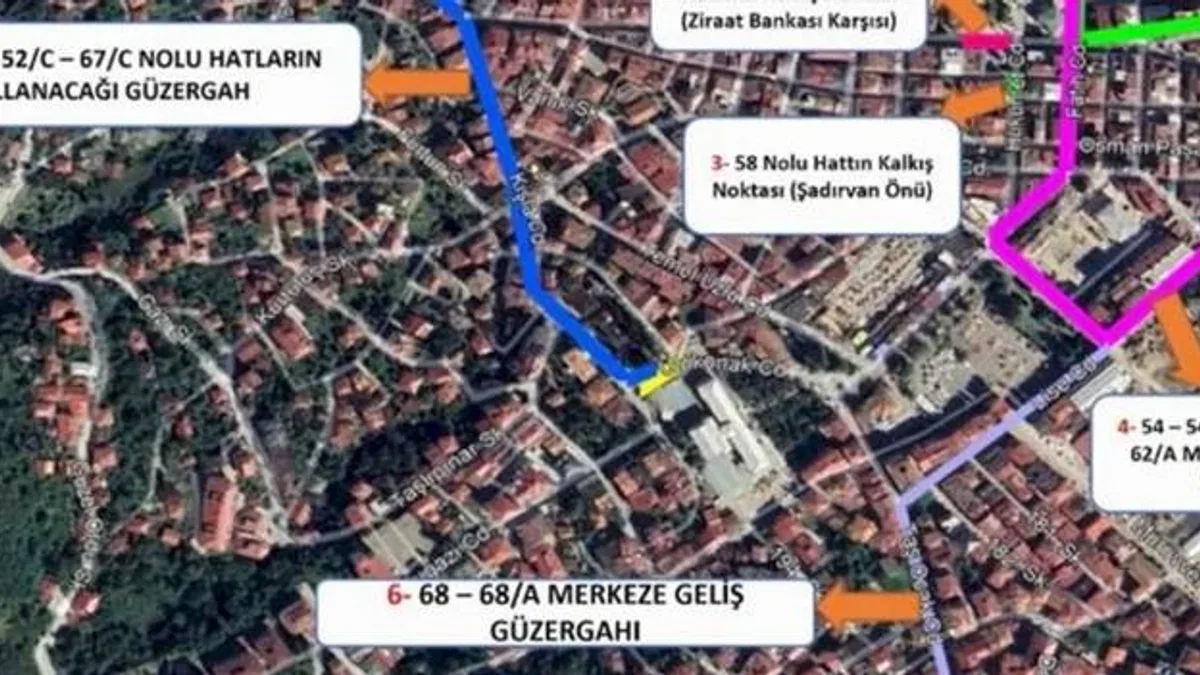 Ordu’da Hükümet Caddesi trafiğe kapanıyor! Güzergahlar değişti