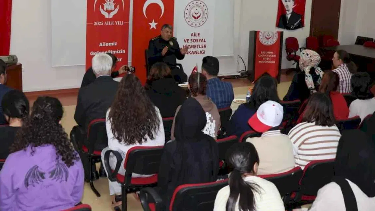 Erzurum Çocuk Evleri’nde ilham veren rol model çalışması