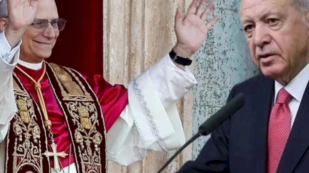 Cumhurbaşkanı Erdoğan'dan Papa 14. Leo'ya tebrik mektubu