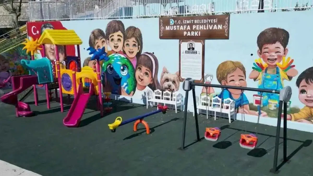 İzmit'te Mustafa Pehlivan Parkı’na güneş enerjili 4G sistemi