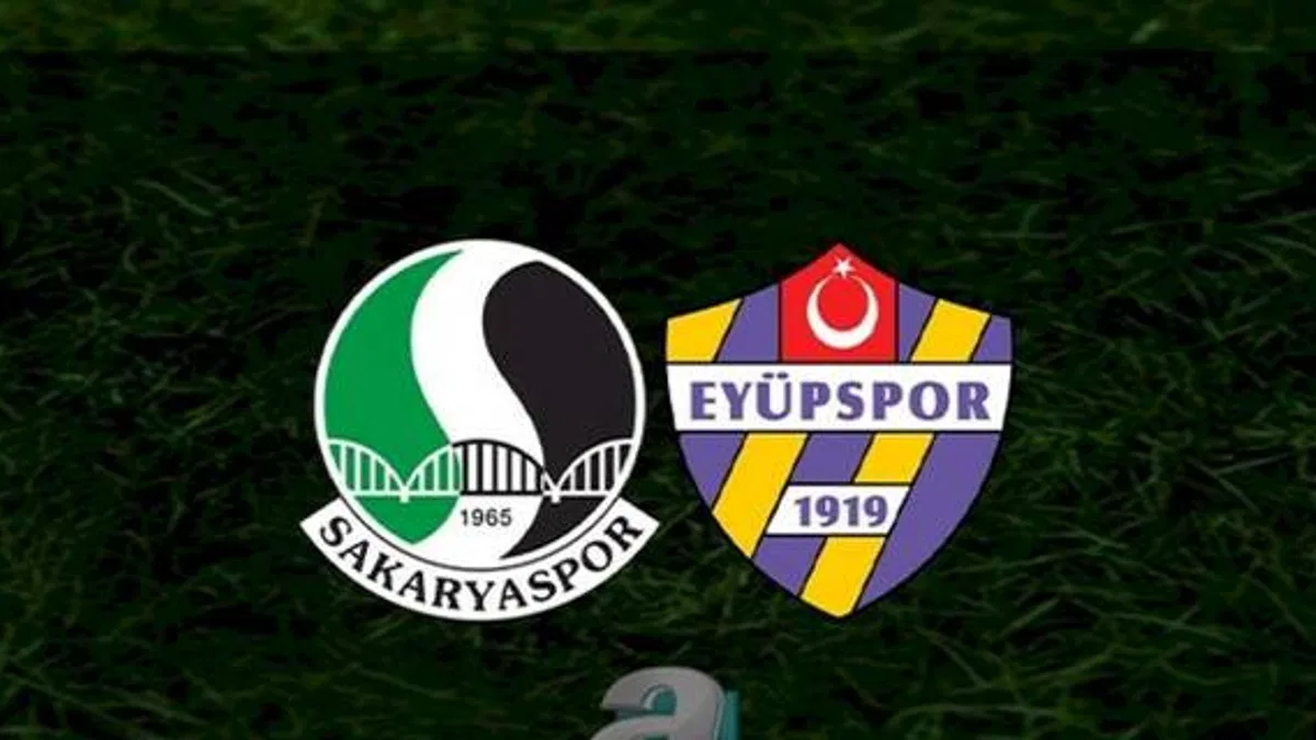 Sakaryaspor - Eyüpspor maçı ne zaman? Saat kaçta? Hangi kanalda? | Trendyol 1. Lig