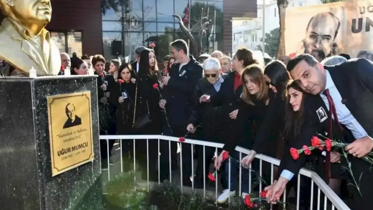 Uğur Mumcu İzmir Çiğli’de anıldı