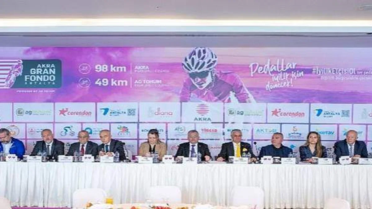 13 ülkeden 570 bisikletçi, 30 Nisan Pazar günü Antalya Kemer'de "İyilik Elçisi Olacak" Paralimpik ve Tandem bisikletçiler de AKRA Gran Fondo'da pedal basacak