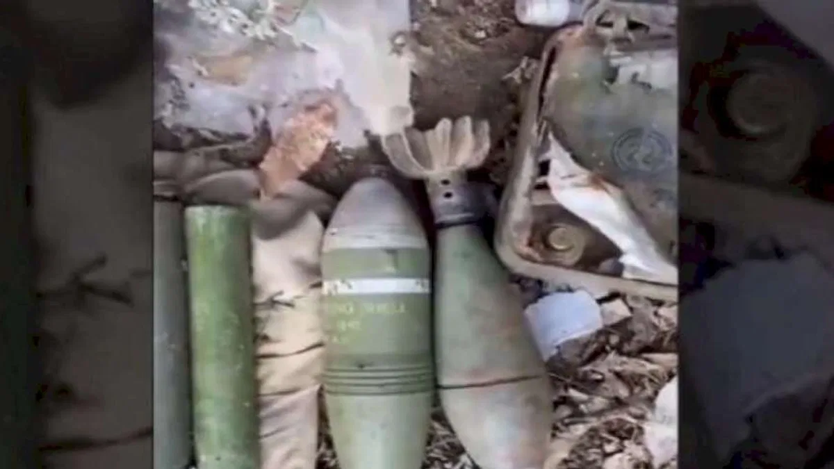 Pençe Yıldırım'da teröristlerin inlerinden çok sayıda mühimmat çıktı