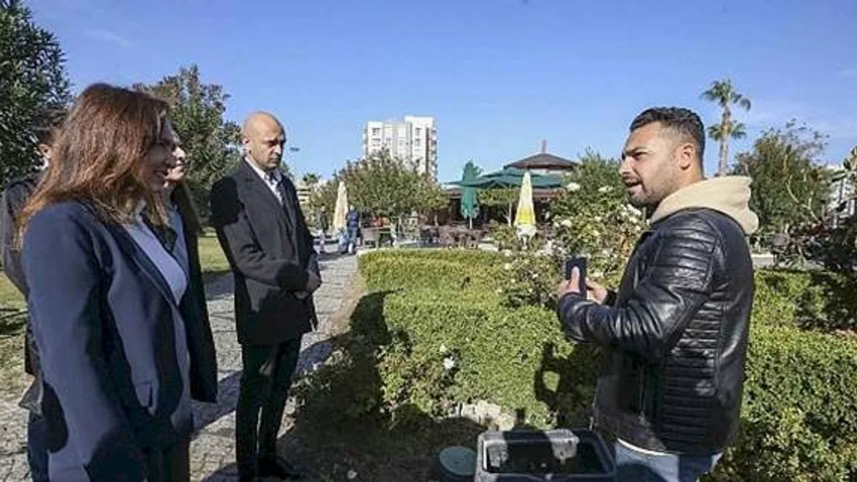 Karşıyaka Belediyesi parklarda 'akıllı sulama' dönemini başlattı