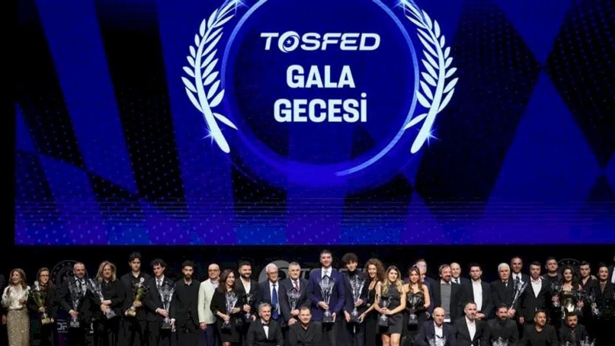 TOSFED'de Gala Gecesi