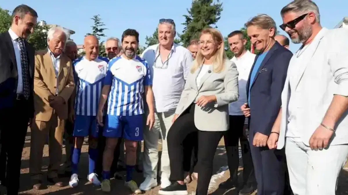 Türk futboluna yıldızlar yetiştiren yüce spor’un tesisi yenilendi