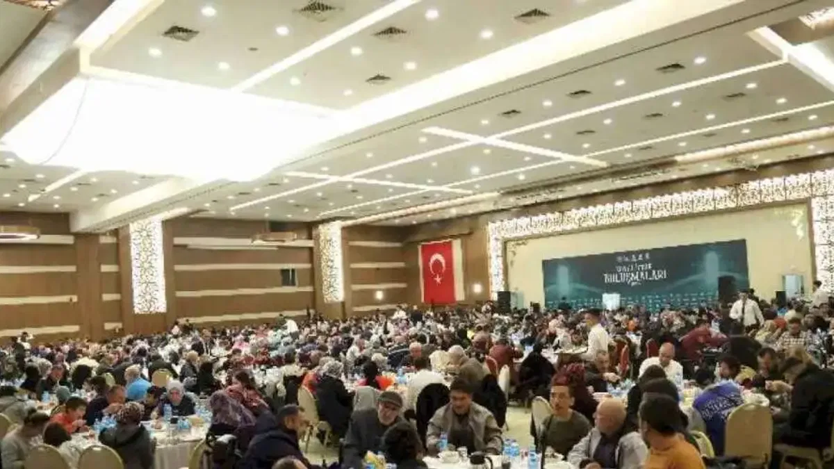 Konya’daki dezavantajlı gruplar ve aileleri iftarda buluştu