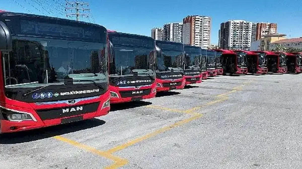 Konya Büyükşehir'den toplu ulaşım duyurusu
