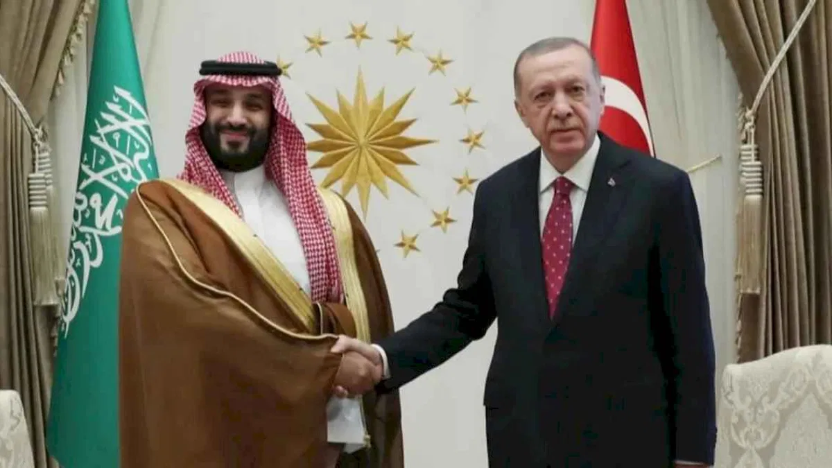 Cumhurbaşkanı Erdoğan Veliaht Prensi ile görüştü