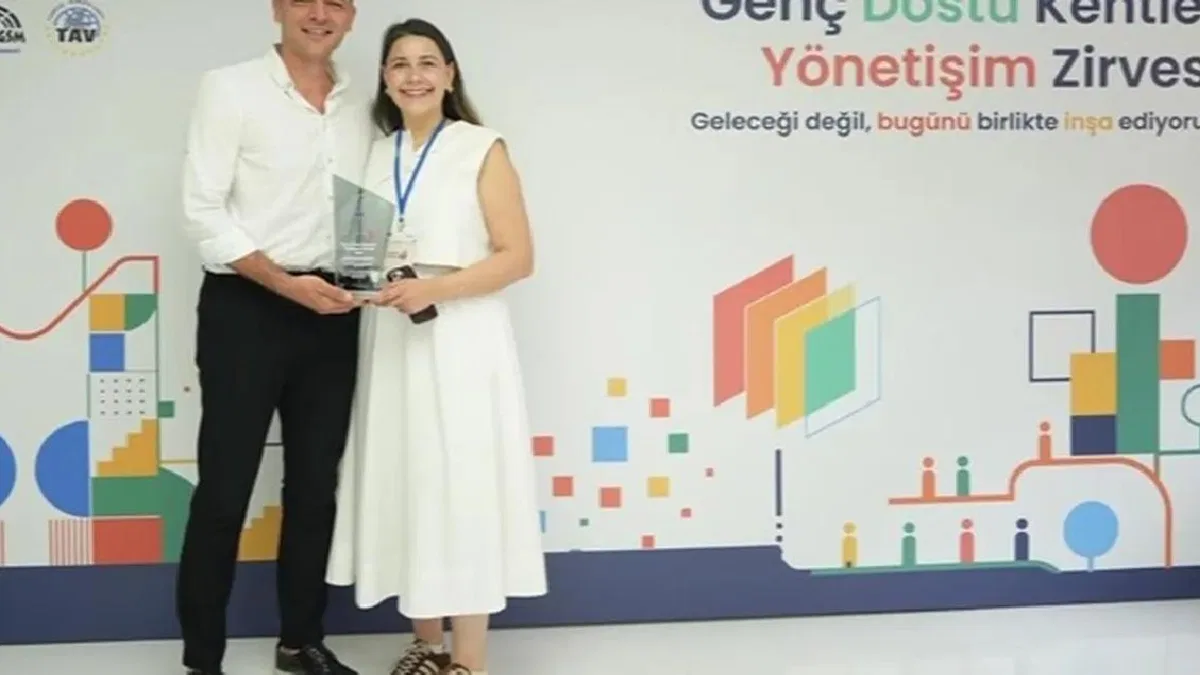Denizli Büyükşehir Belediyesi’ne genç dostu kent ödülü
