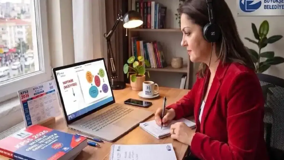 Eskişehir’de KPSS’ye online hazırlık