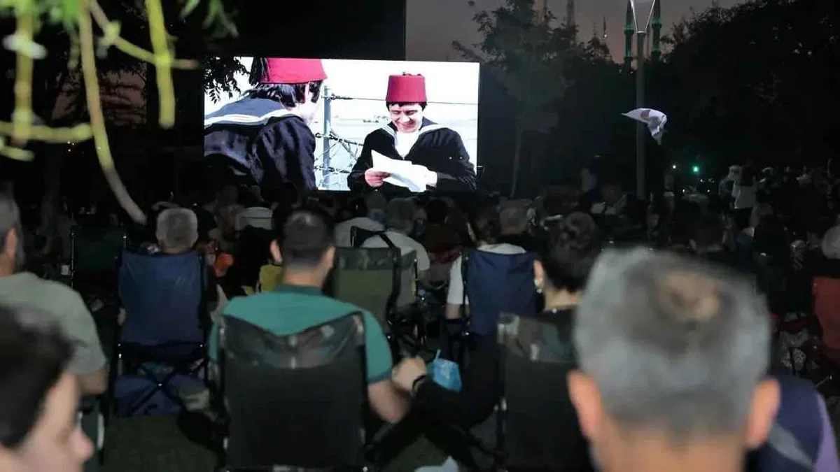 Keçiören’de 'Süt Kardeşler' filminin keyfi yaşandı