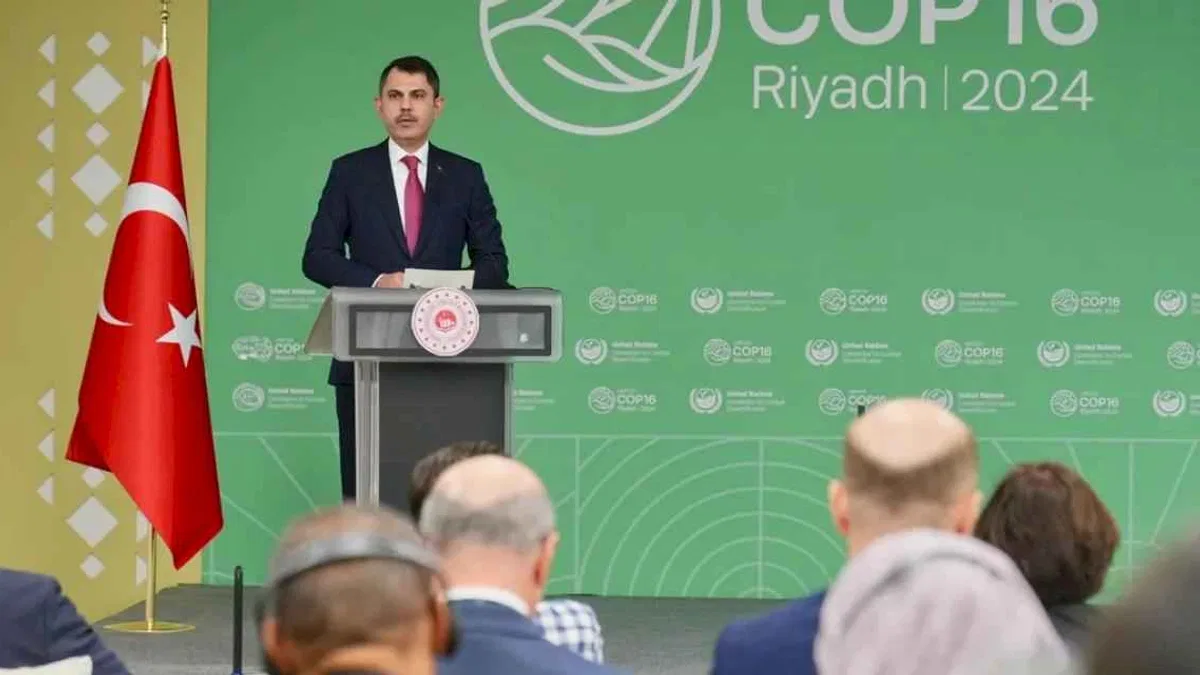 Türkiye'nin kuraklıkla eylem planı Riyad'da açıklandı