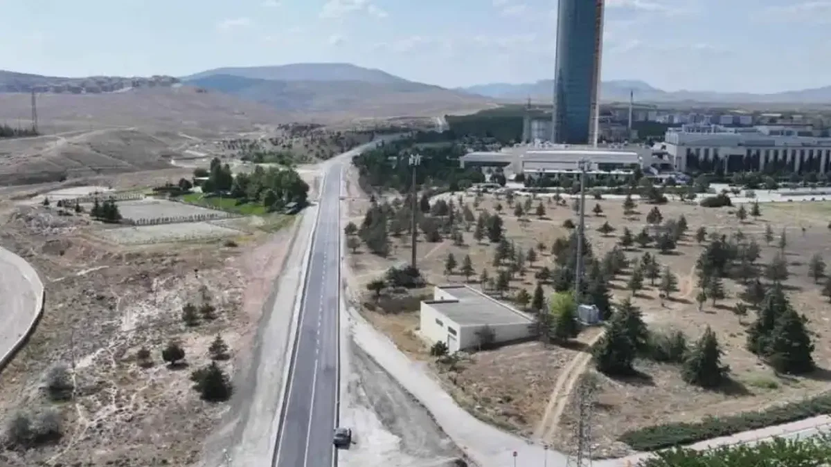 Konya'da Ardıçlı yolu modernleşti, kampüs trafiği rahatladı