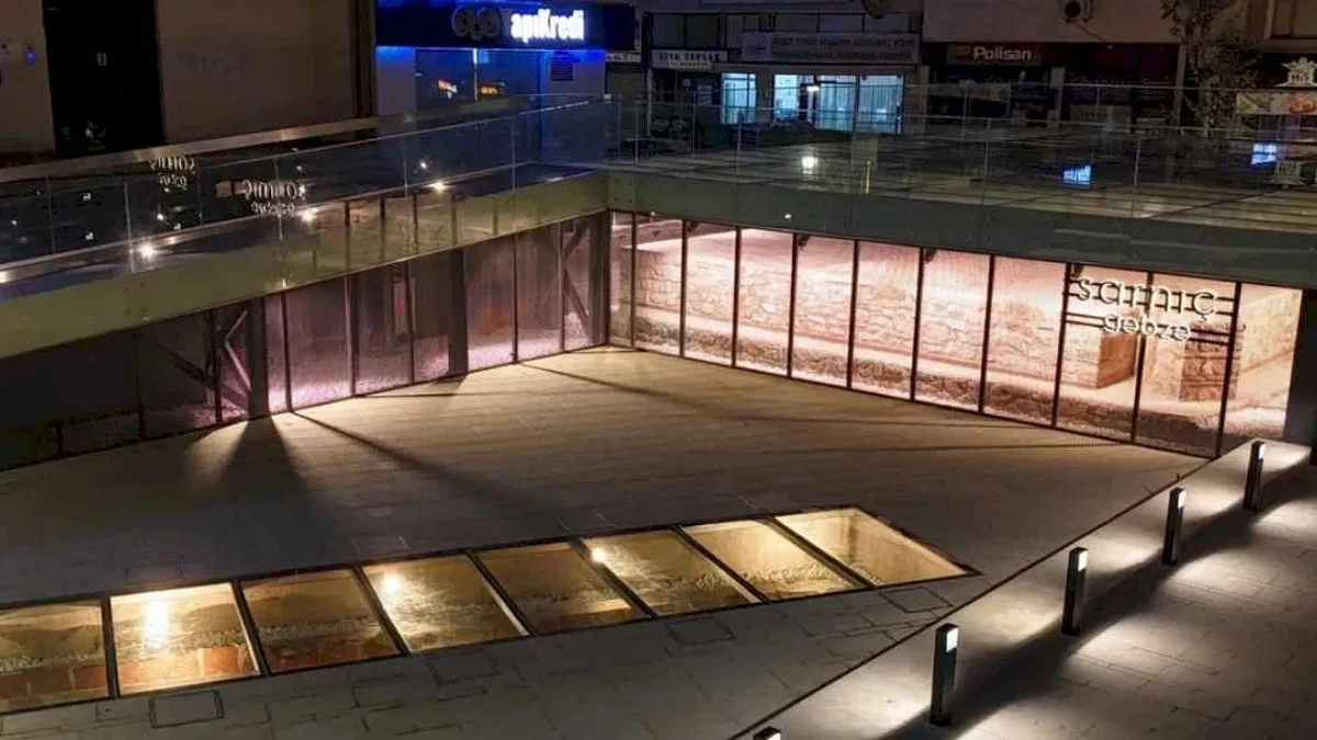 Gebze’de tarihi sarnıcın restorasyonu tamamlandı... Sırada hamam var