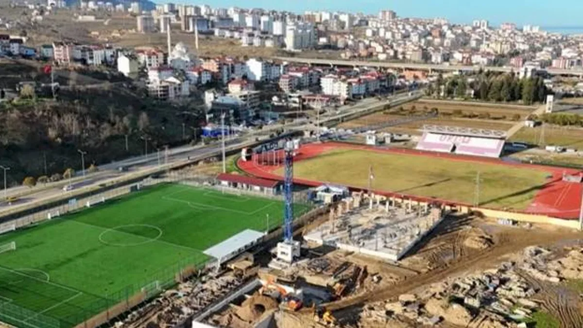 Ordu Altınordu’ya modern spor kompleksi yükseliyor