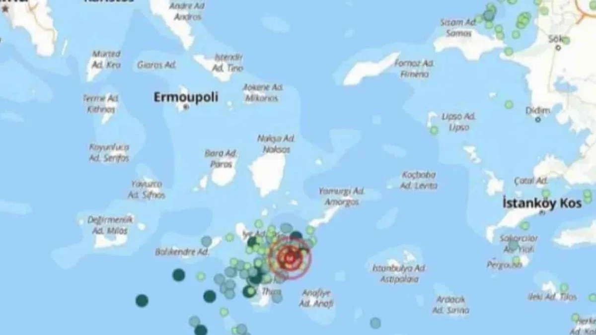 Ege ortalama 7 dakikada bir sallanıyor! 6 günde 450'nin üzerinde deprem kaydedildi
