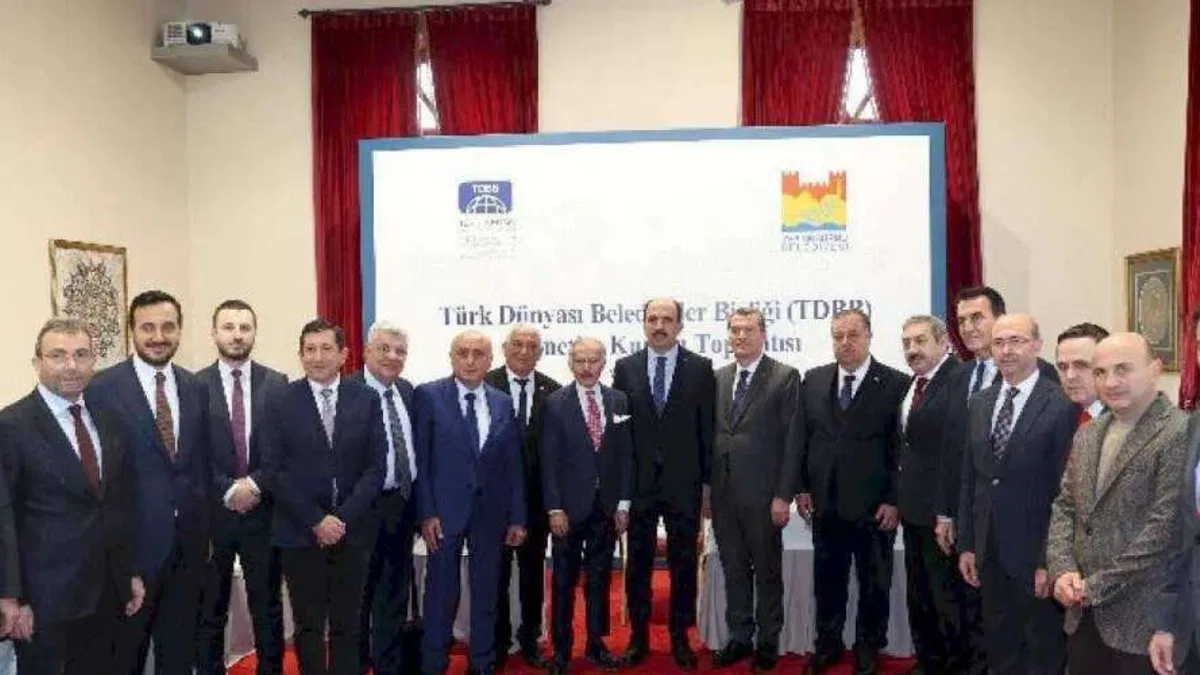 Türk Dünyası Belediyeler Birliği İstanbul'da toplandı