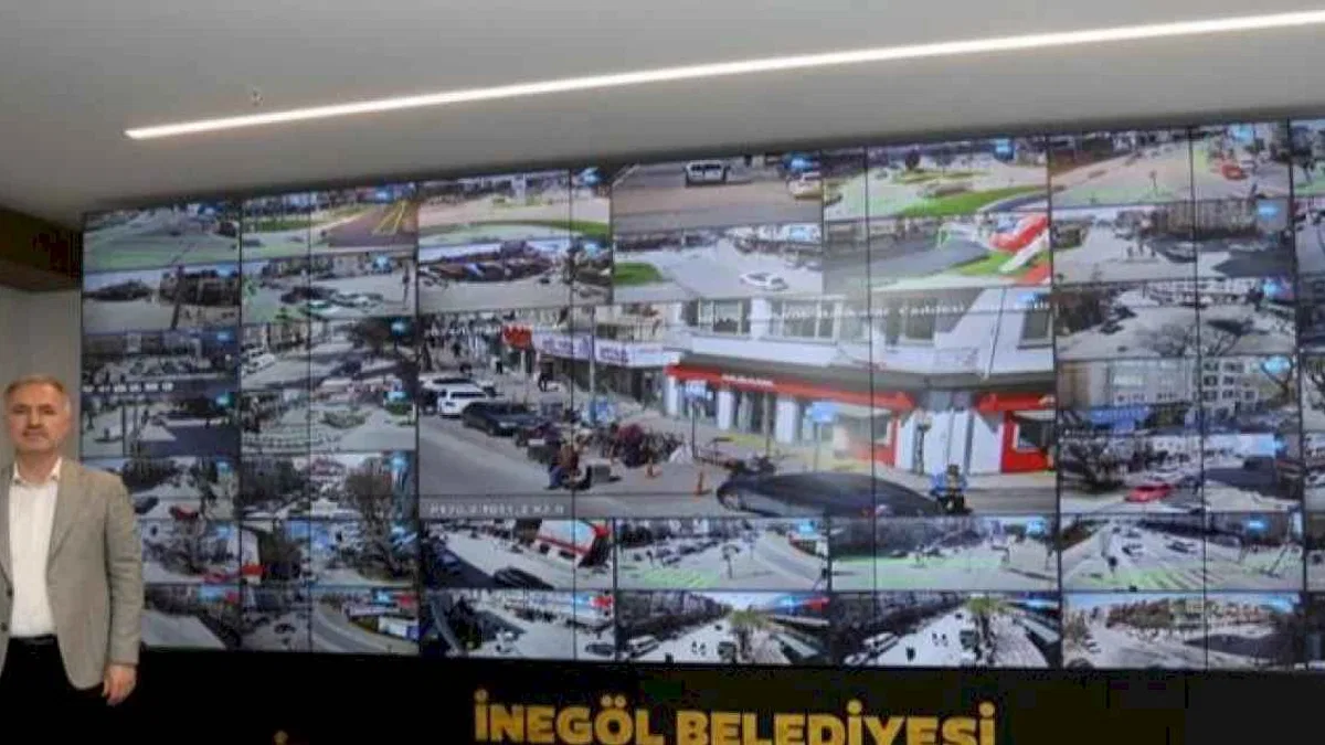 İnegöl'de olası olumsuzluklara 'Akıllı Şehir' önlemi