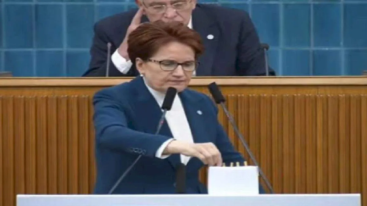 Meral Akşener kürsüdeki kurşunları yere attı! Söz istedi!
