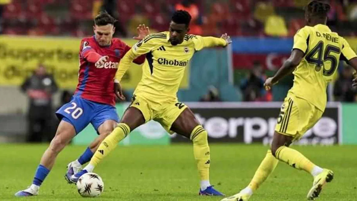 FCSB 1-1 Fenerbahçe (Maç Sonucu) Fener, Avrupa Ligi'nde play-off biletini kaptı!