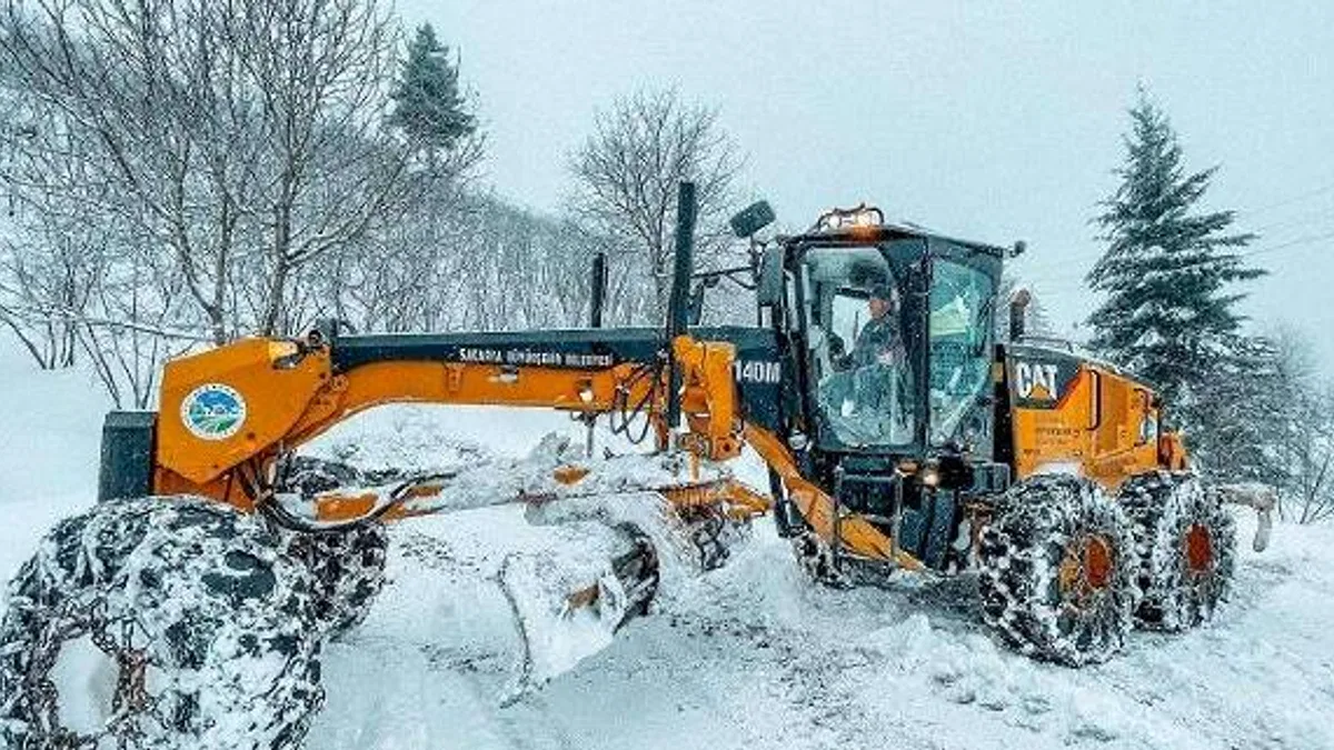 Sakarya'da kar mesaisi