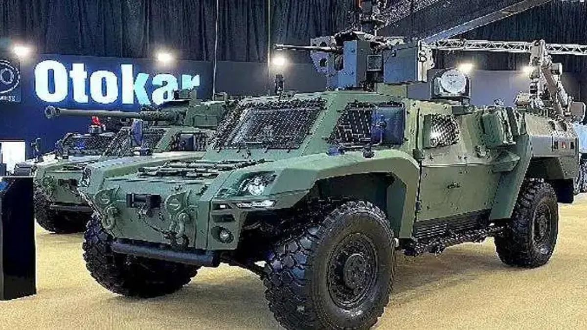 Otokar, IDEF 2023'e toplam 11 zırhlı aracıyla katıldı