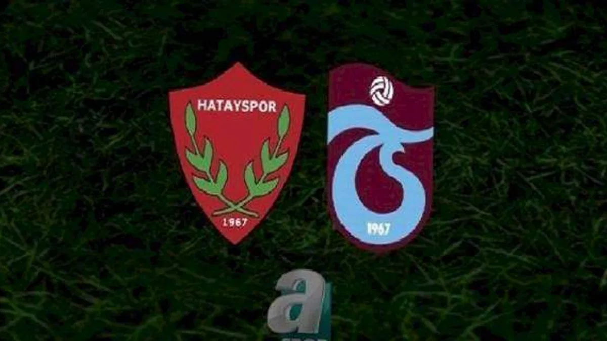 Hatayspor-Trabzonspor canlı anlatım (Hatayspor-Trabzonspor CANLI İZLE)