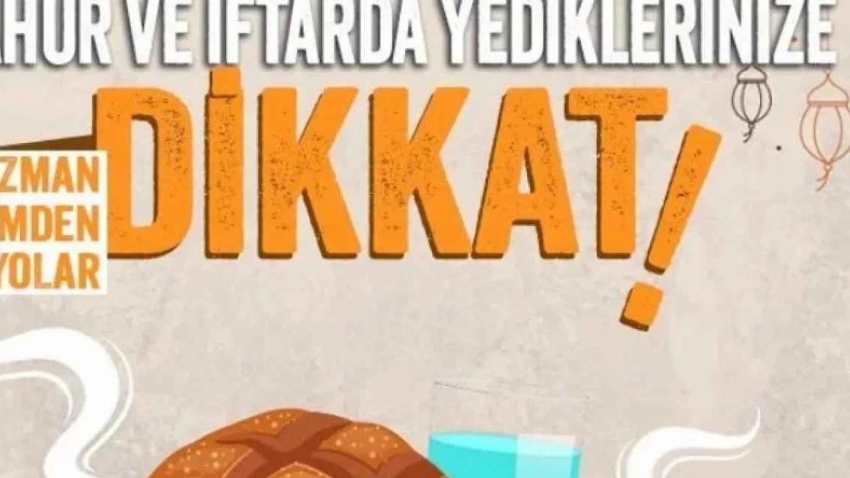 Uzman isimden Ramazan tüyoları