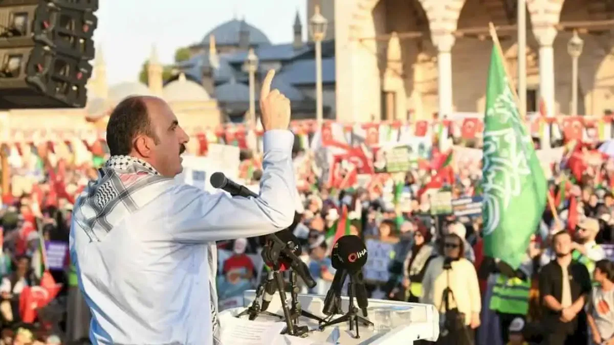 Başkan Altay tüm Konyalıları yürüyüşe davet etti
