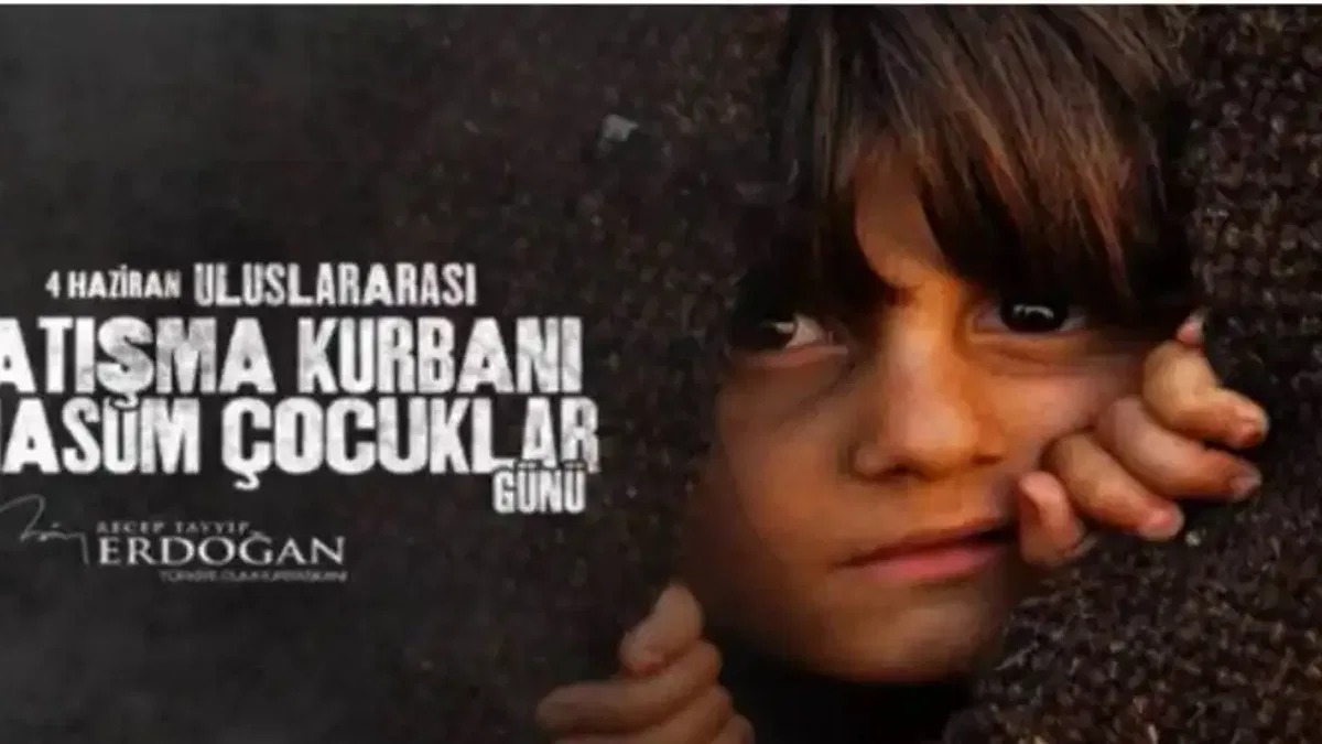 Cumhurbaşkanı Erdoğan’dan 'Masum Çocuklar' paylaşımı