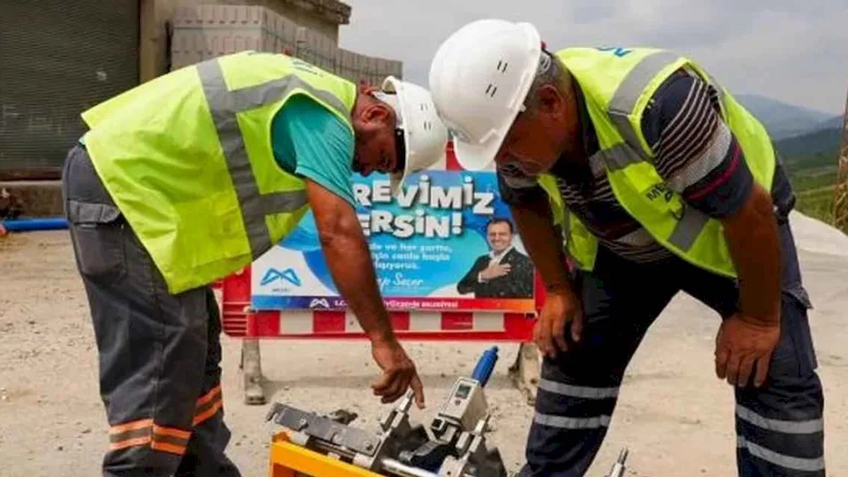 Mersin’de altyapı hamlesi